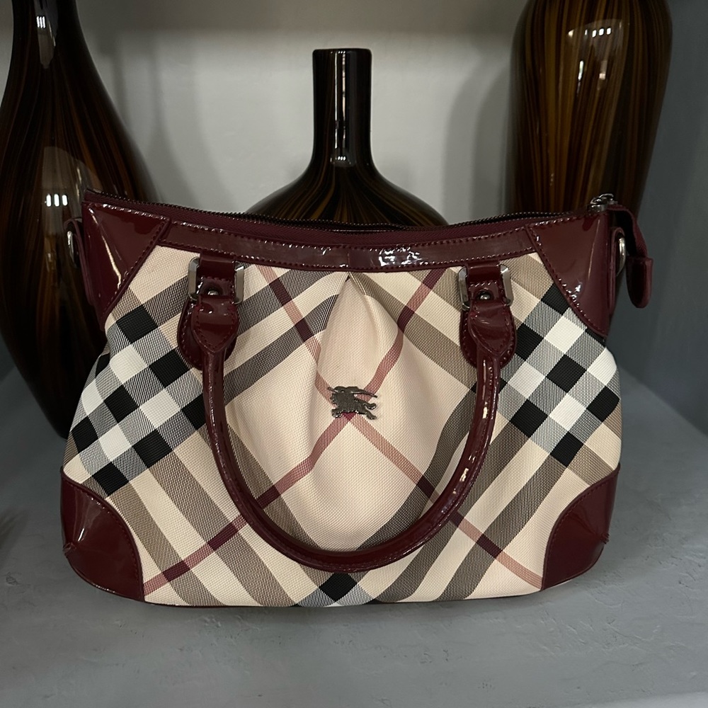 Plaid bag